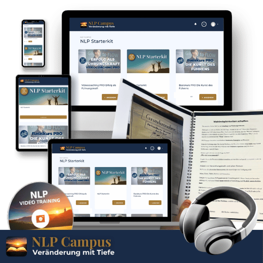 NLP Starterkit im NLP Campus: Videos, Handbuch, Übungen